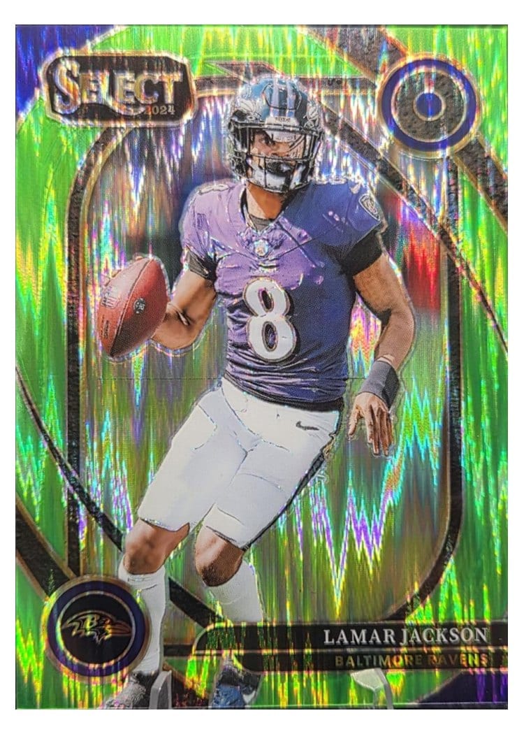 2024 Panini Select Base Set Lamar Jackson #227 card