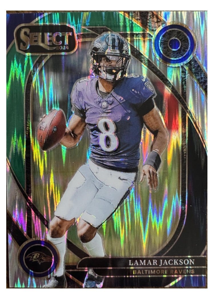 2024 Panini Select Base Set Lamar Jackson #227 card