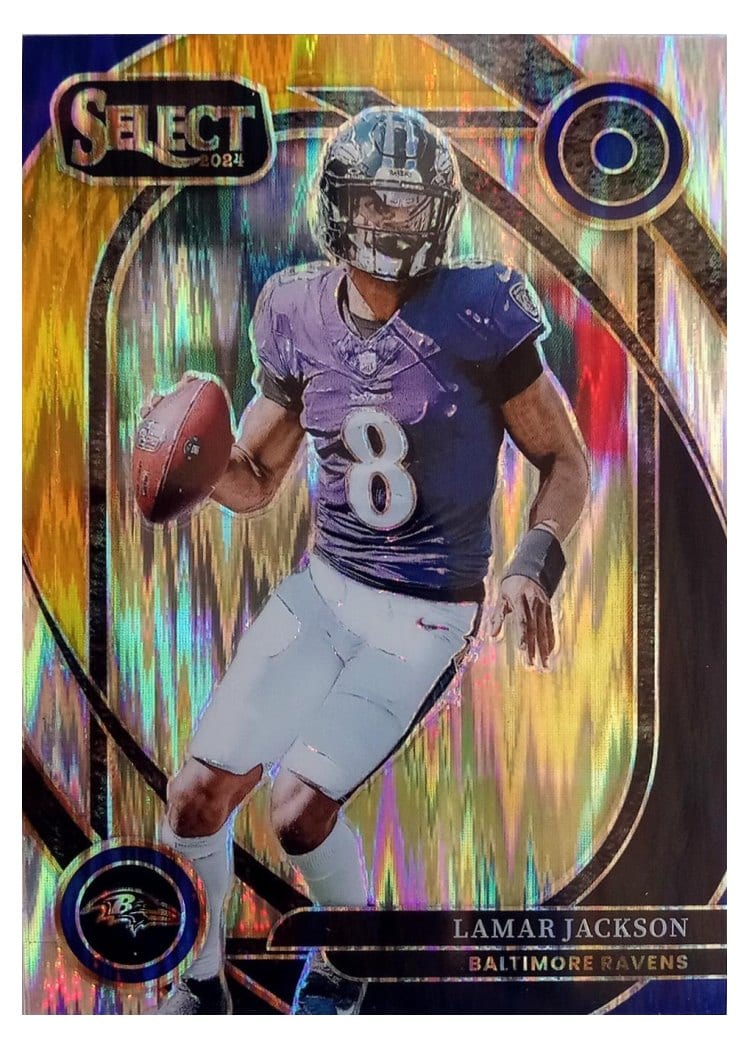 2024 Panini Select Base Set Lamar Jackson #227 card