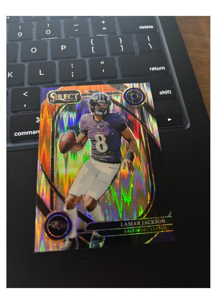 2024 Panini Select Base Set Lamar Jackson #227 card