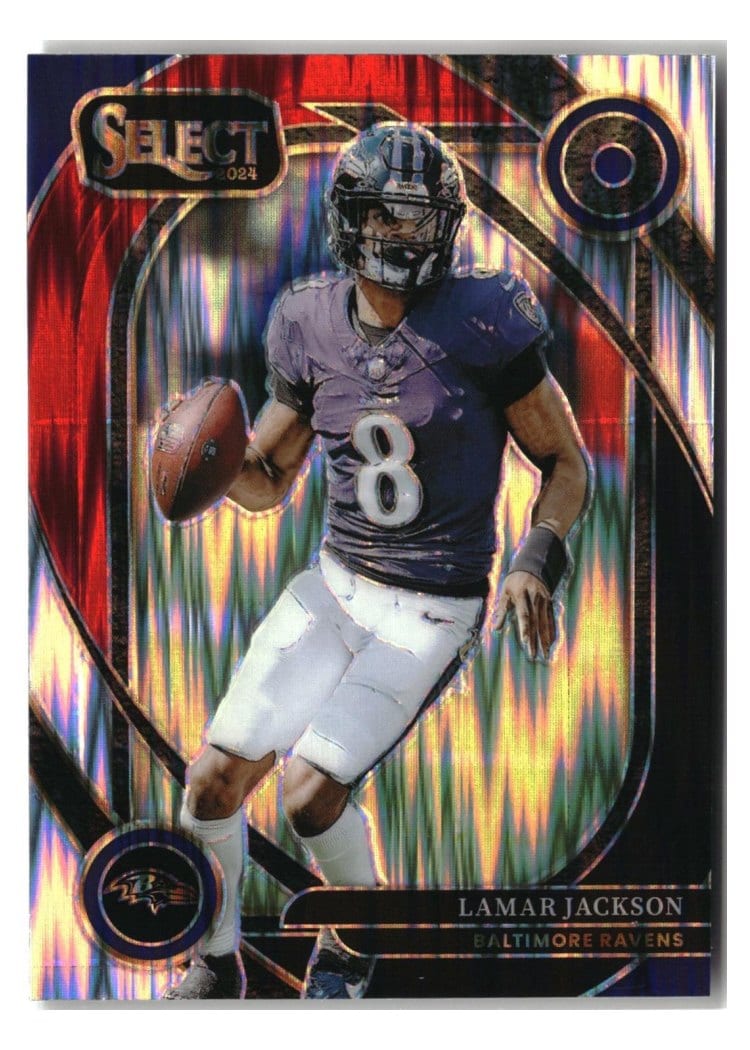 2024 Panini Select Base Set Lamar Jackson #227 card