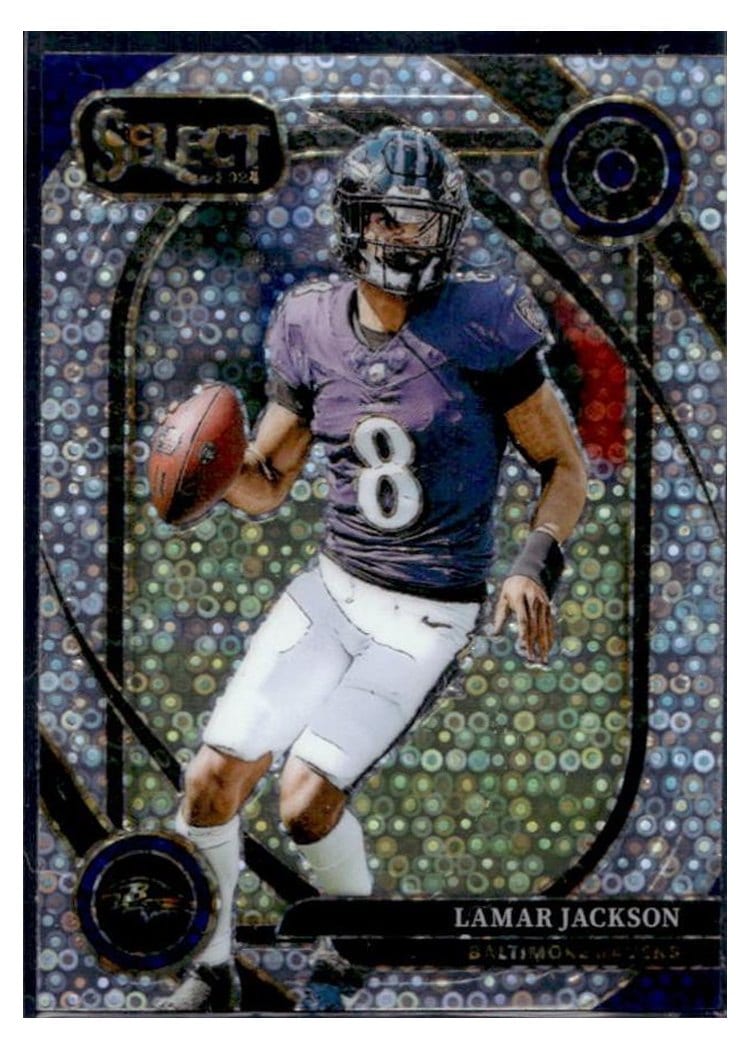 2024 Panini Select Base Set Lamar Jackson #227 card