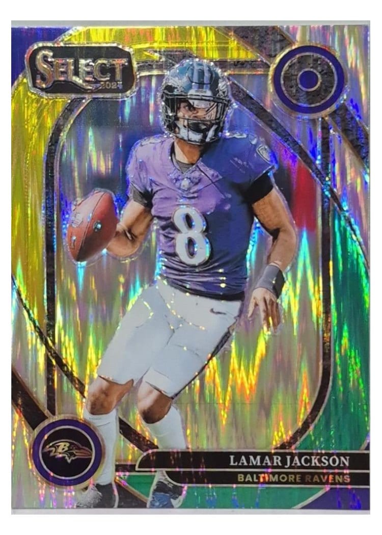 2024 Panini Select Base Set Lamar Jackson #227 card
