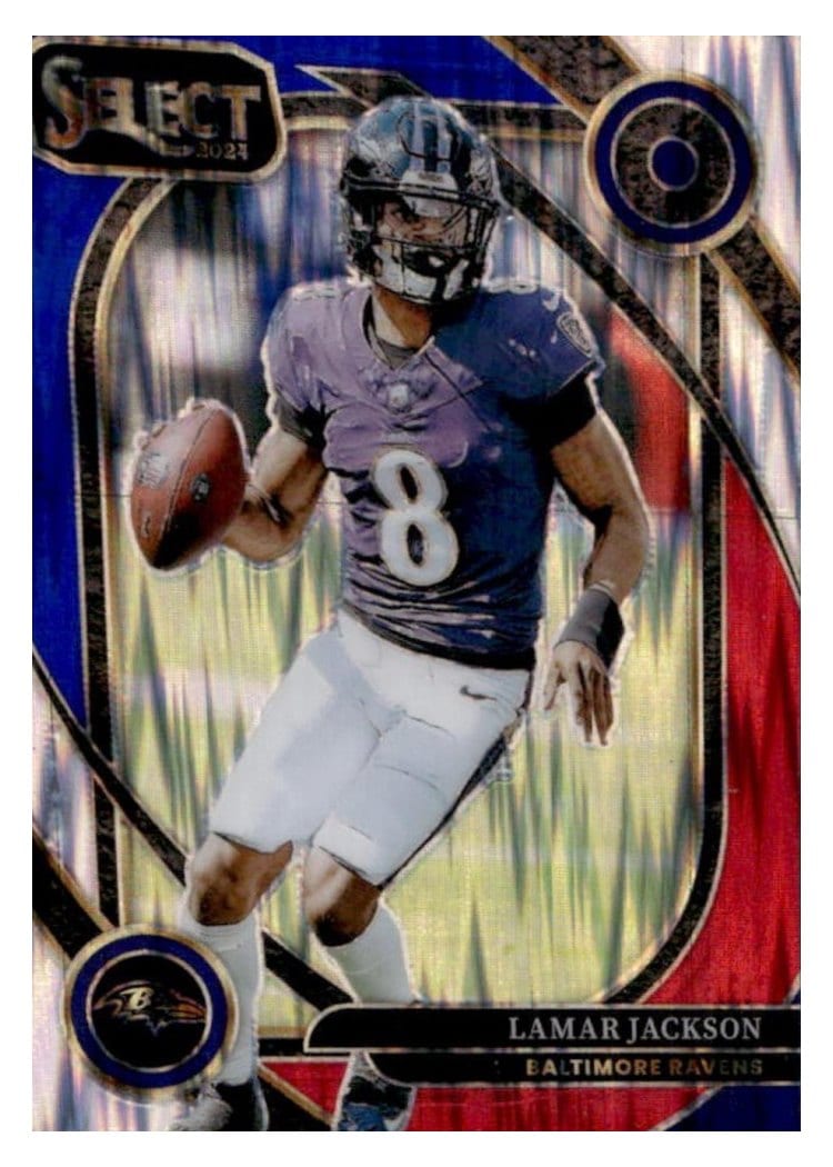 2024 Panini Select Base Set Lamar Jackson #227 card
