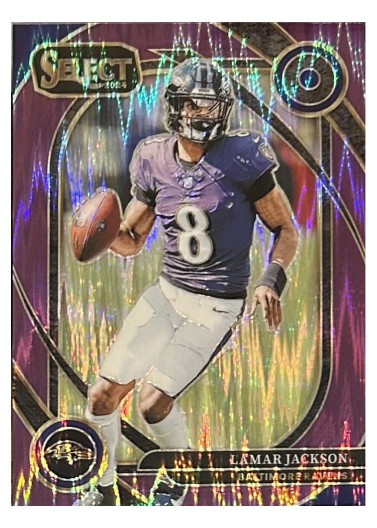 2024 Panini Select Base Set Lamar Jackson #227 card