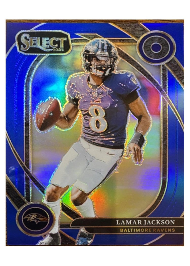 2024 Panini Select Base Set Lamar Jackson #227 card