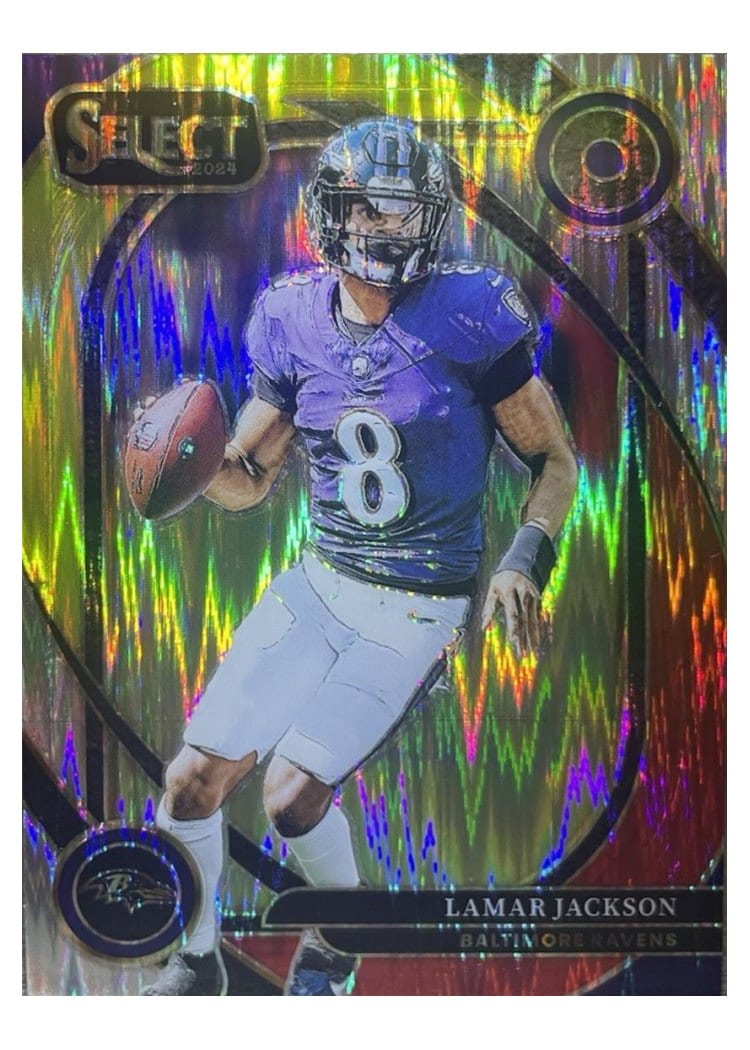 2024 Panini Select Base Set Lamar Jackson #227 card