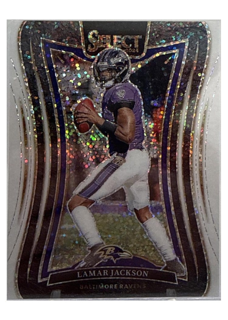 2024 Panini Select Base Set Lamar Jackson #386 card