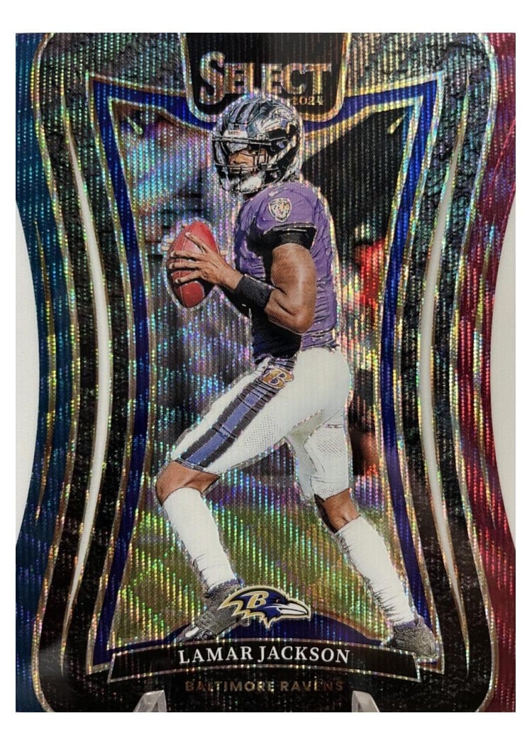2024 Panini Select Base Set Lamar Jackson #386 card