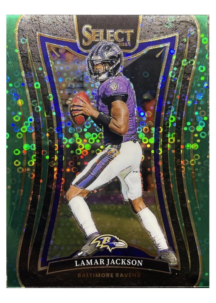 2024 Panini Select Base Set Lamar Jackson #386 card