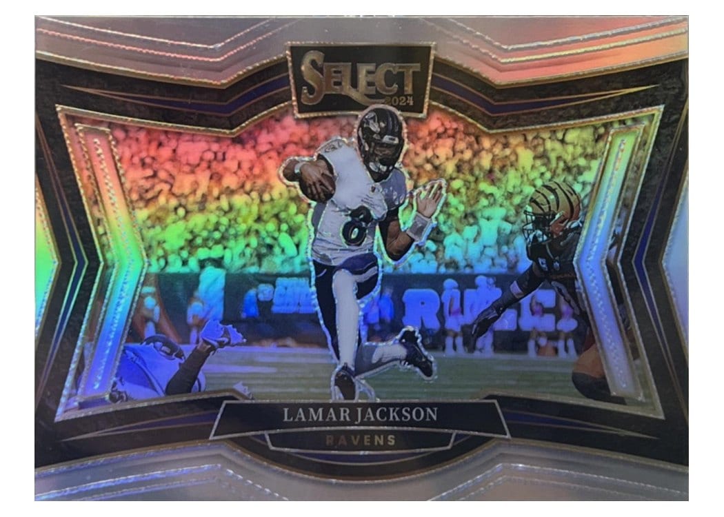2024 Panini Select Base Set Lamar Jackson #467 card