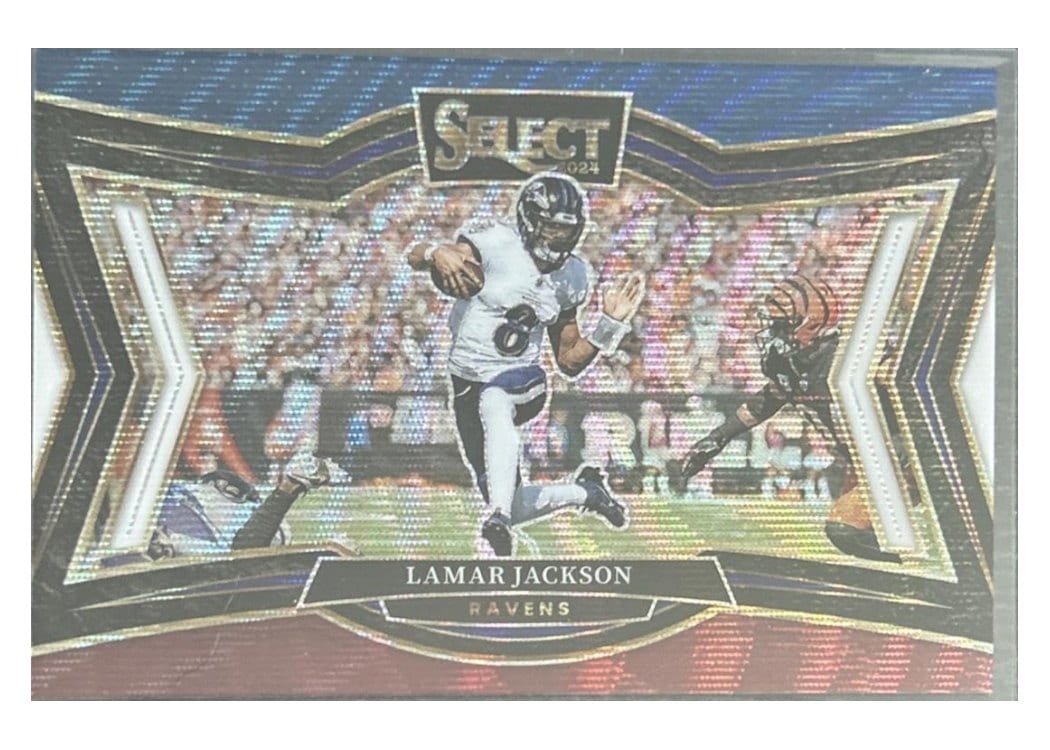 2024 Panini Select Base Set Lamar Jackson #467 card