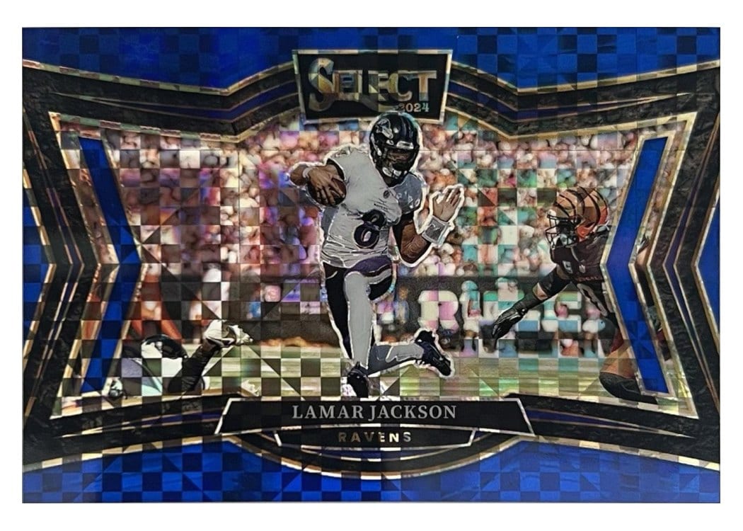 2024 Panini Select Base Set Lamar Jackson #467 card