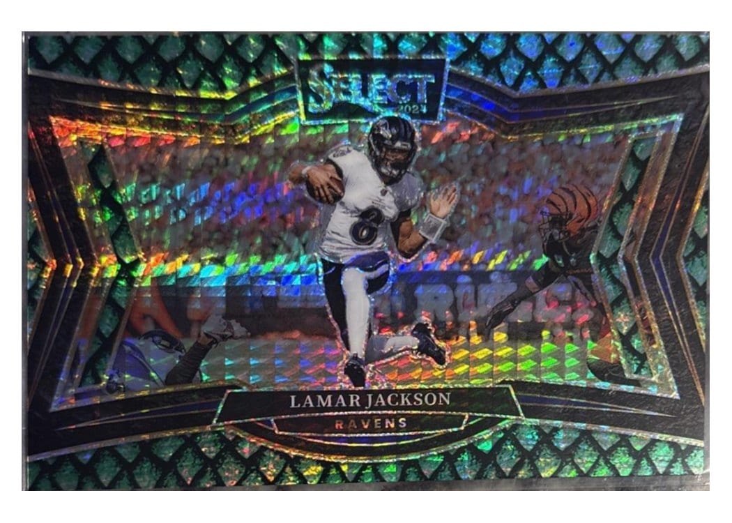 2024 Panini Select Base Set Lamar Jackson #467 card