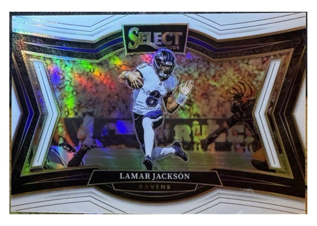 2024 Panini Select Base Set Lamar Jackson #467 card