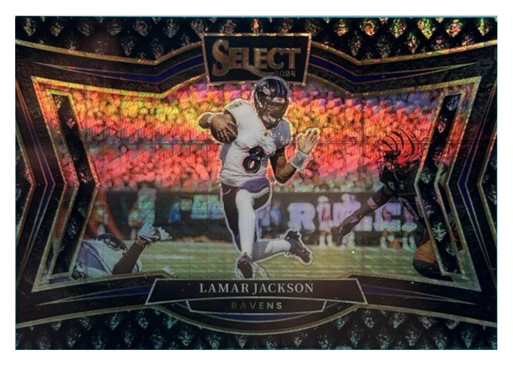 2024 Panini Select Base Set Lamar Jackson #467 card