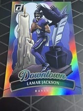 2025 Donruss Downtown! Lamar Jackson #1 card