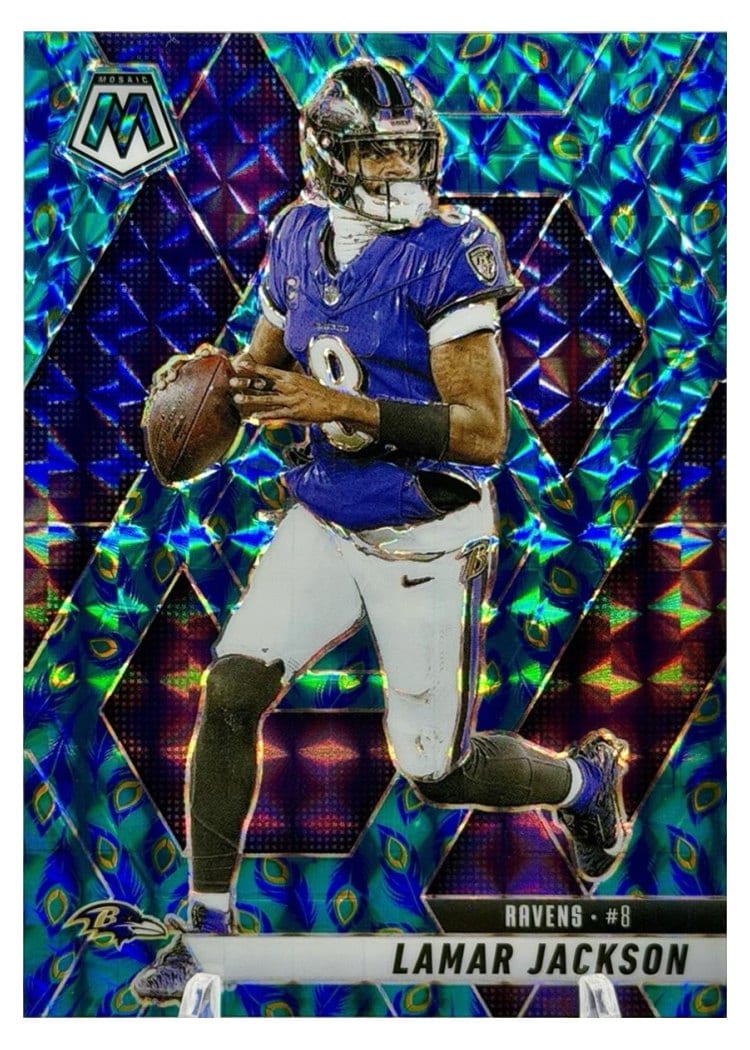 2025 Panini Mosaic Lamar Jackson #3 card
