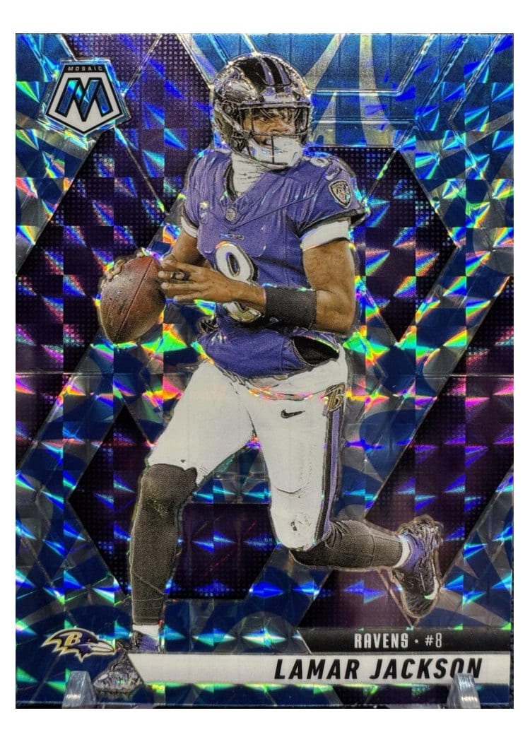 2025 Panini Mosaic Lamar Jackson #3 card
