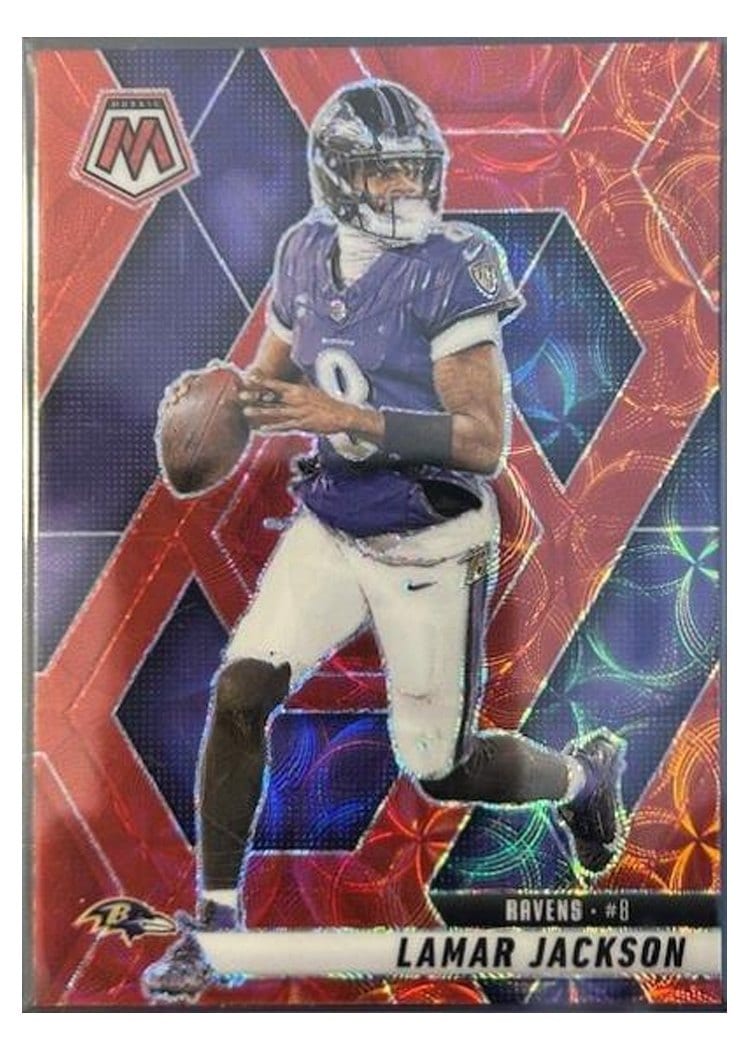 2025 Panini Mosaic Lamar Jackson #3 card
