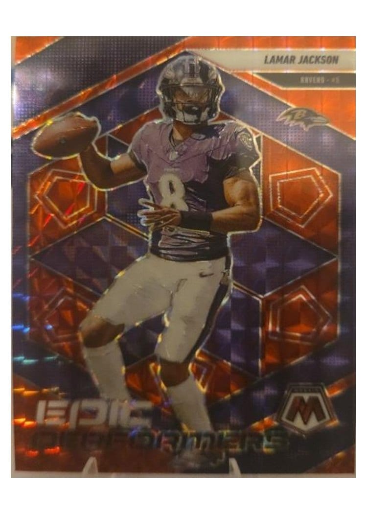 2025 Panini Mosaic Lamar Jackson #3 card
