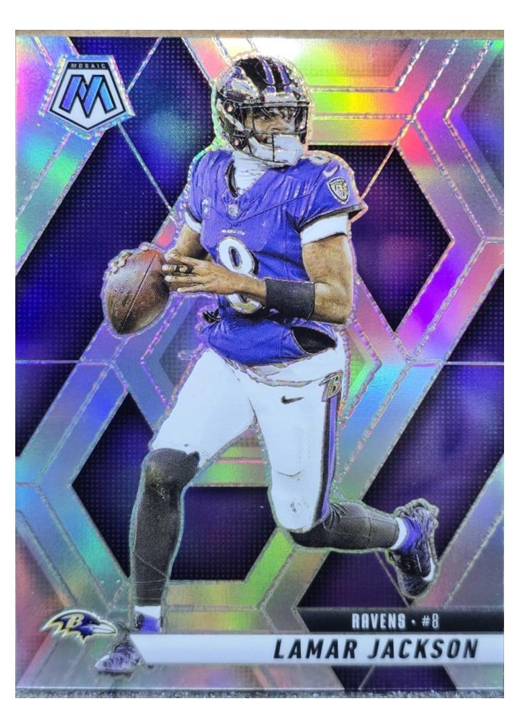 2025 Panini Mosaic Lamar Jackson #3 card