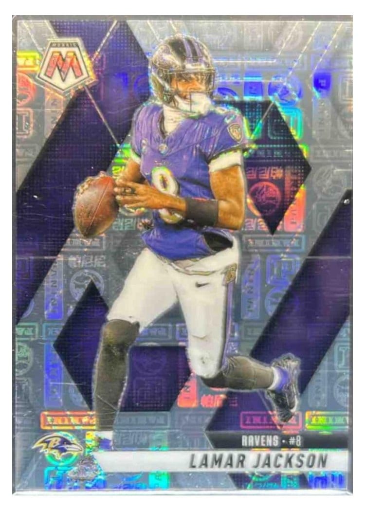 2025 Panini Mosaic Lamar Jackson #3 card