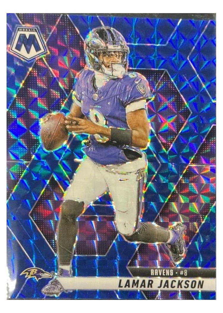 2025 Panini Mosaic Lamar Jackson #3 card