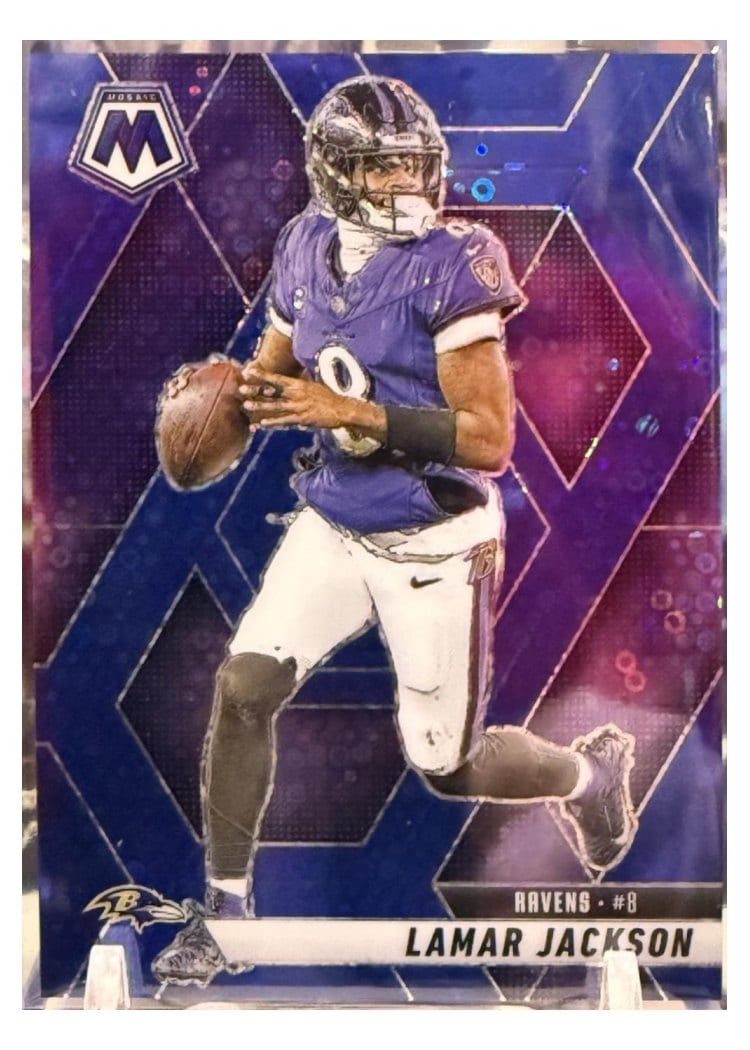 2025 Panini Mosaic Lamar Jackson #3 card