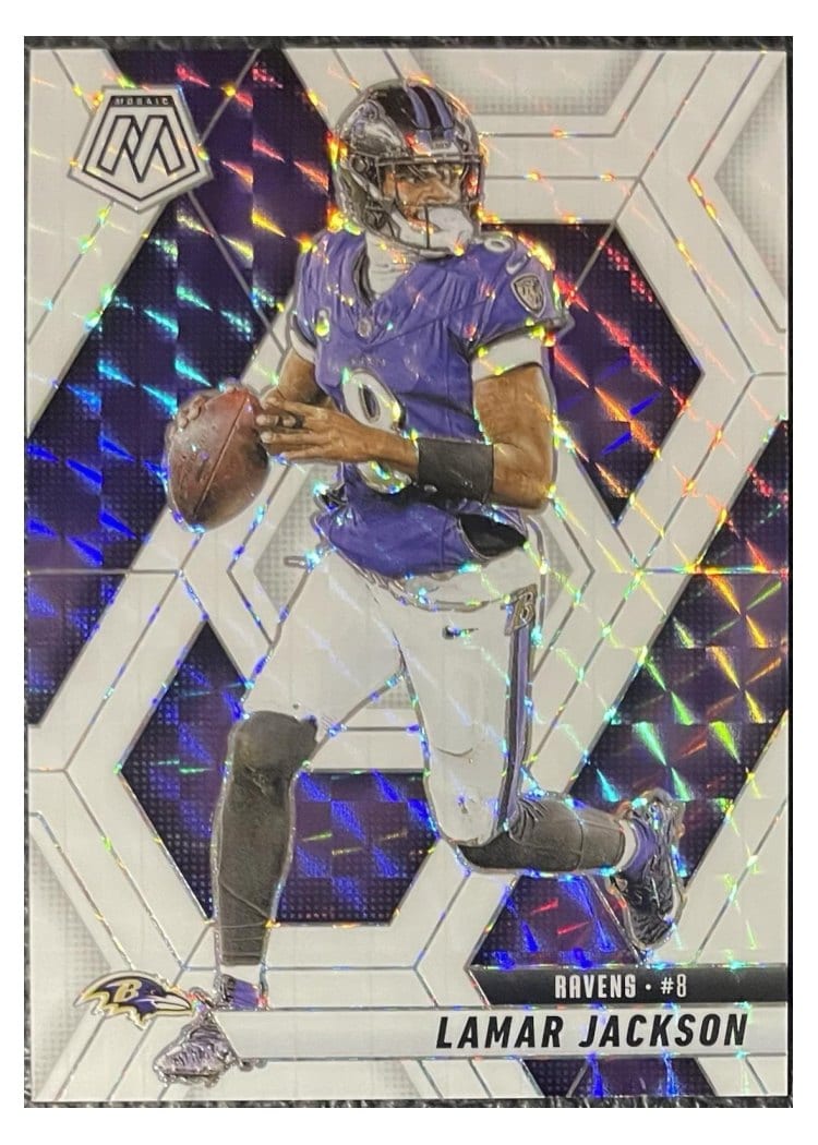 2025 Panini Mosaic Lamar Jackson #3 card