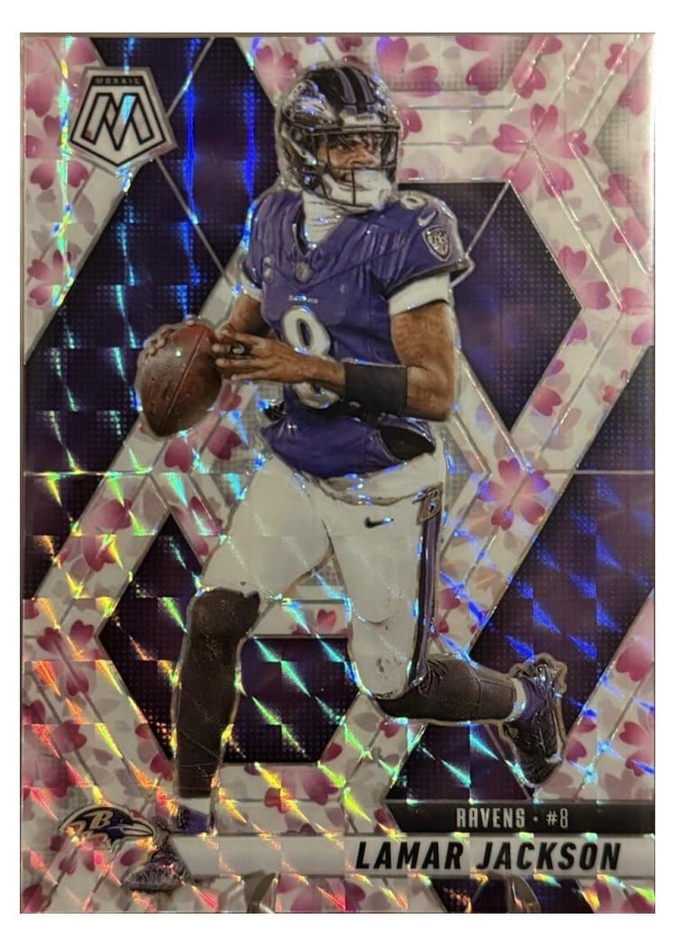 2025 Panini Mosaic Lamar Jackson #3 card
