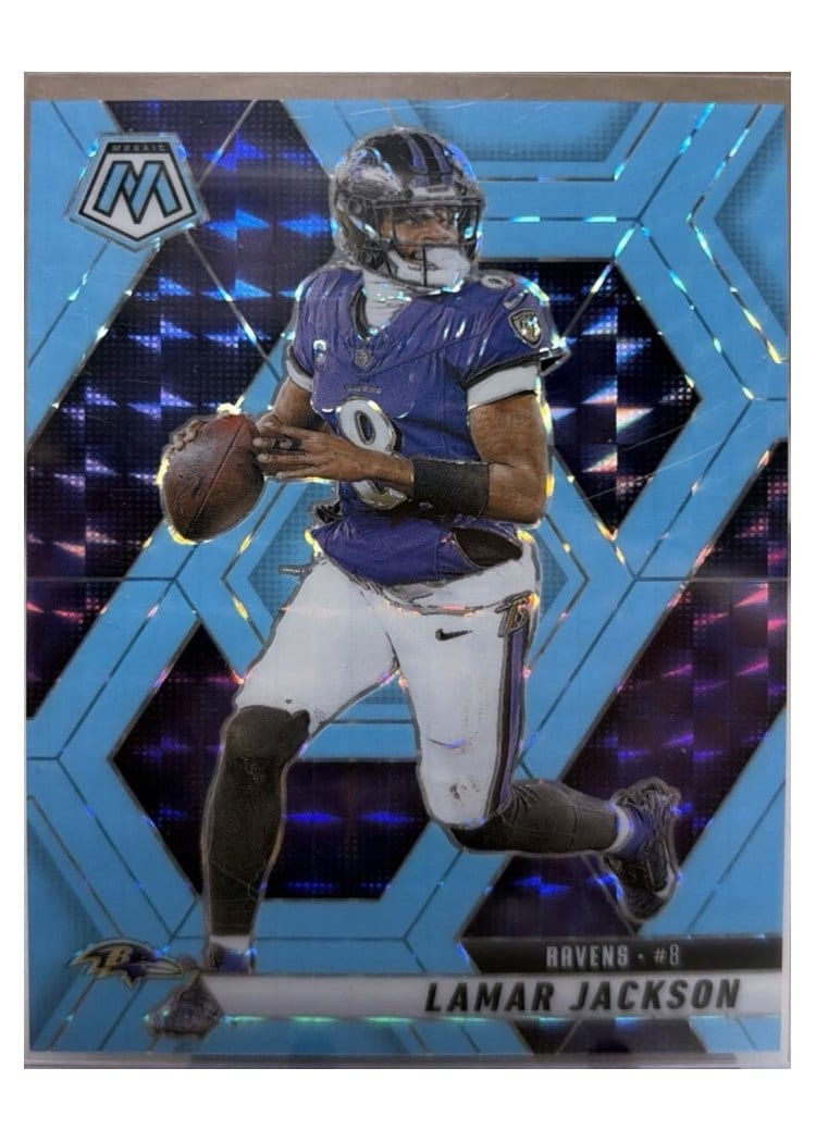 2025 Panini Mosaic Lamar Jackson #3 card
