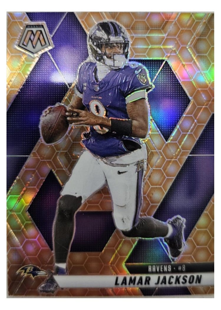 2025 Panini Mosaic Lamar Jackson #3 card