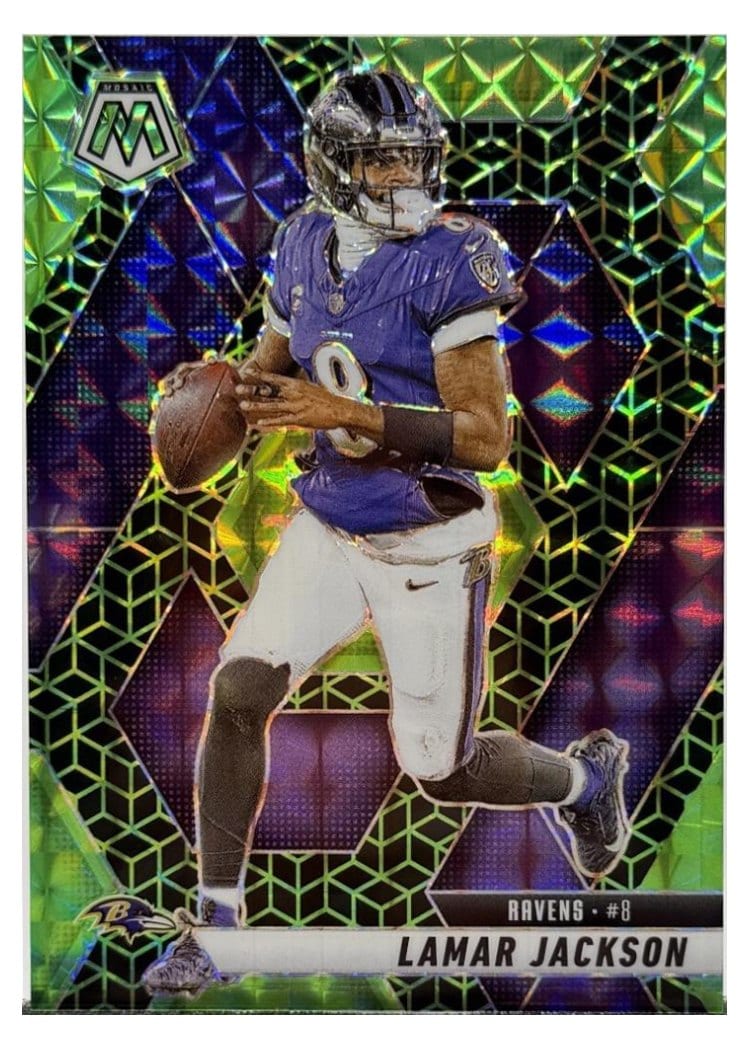 2025 Panini Mosaic Lamar Jackson #3 card