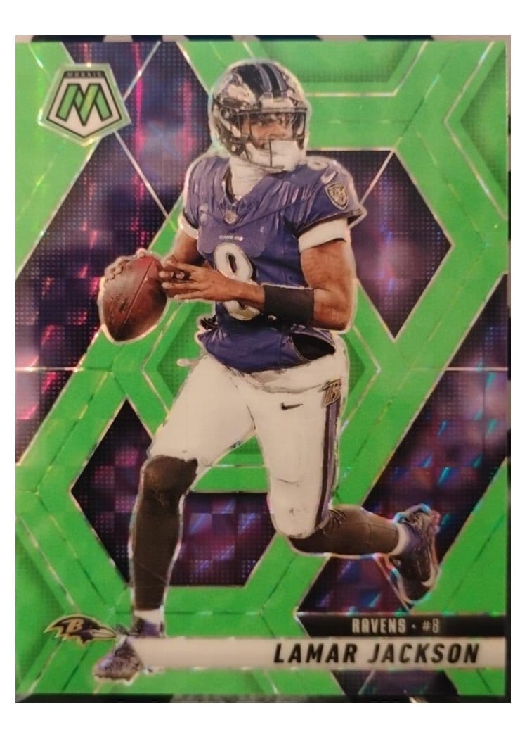 2025 Panini Mosaic Lamar Jackson #3 card