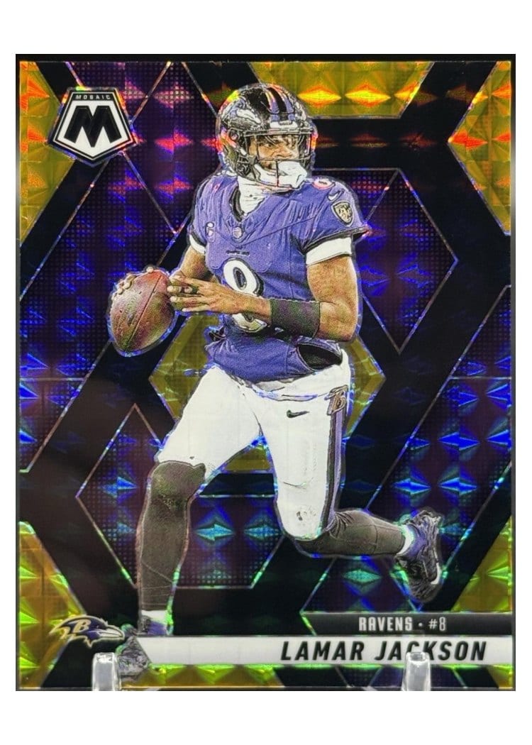 2025 Panini Mosaic Lamar Jackson #3 card