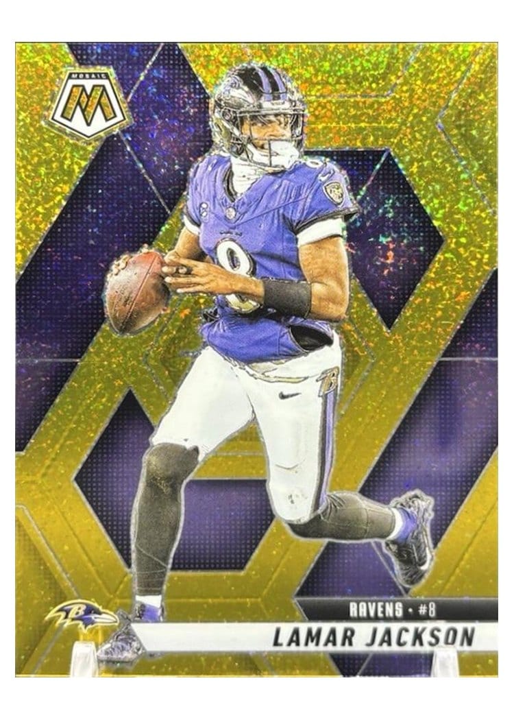 2025 Panini Mosaic Lamar Jackson #3 card