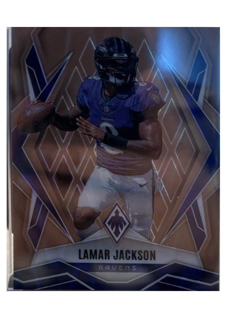 2025 Panini Phoenix Base Set Lamar Jackson #144 card