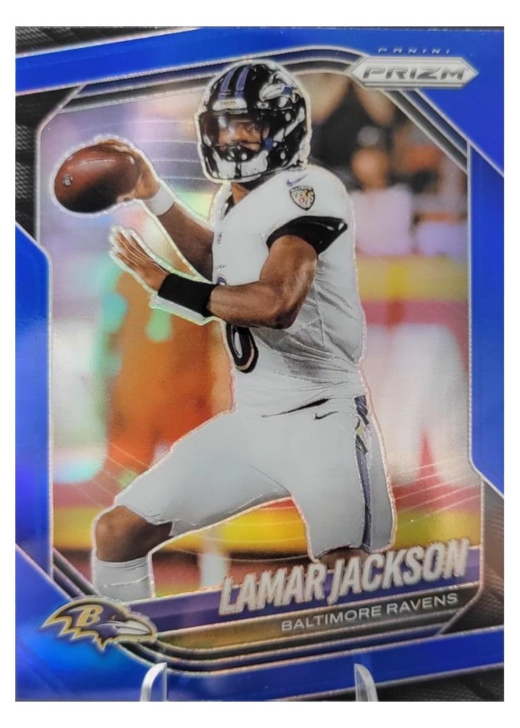 2025 Panini Prizm Base Set Lamar Jackson #78 card