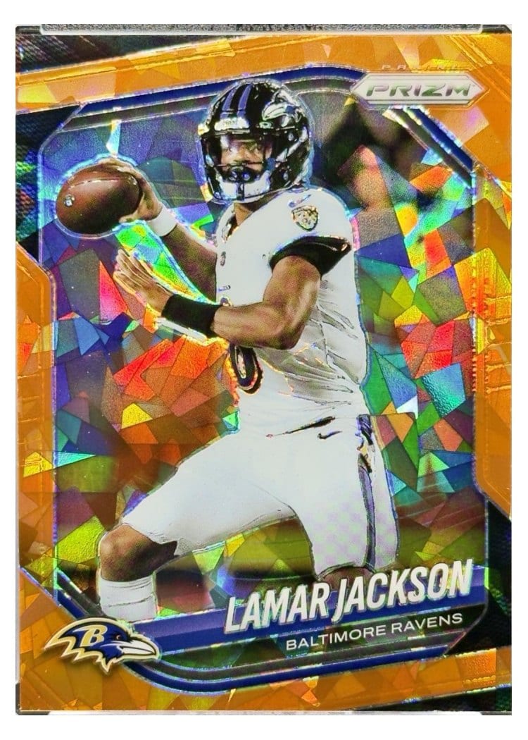 2025 Panini Prizm Base Set Lamar Jackson #78 card