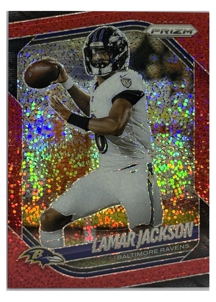 2025 Panini Prizm Base Set Lamar Jackson #78 card