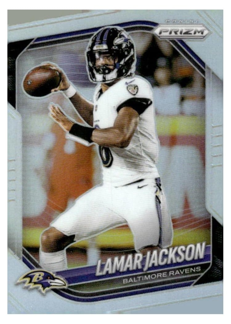 2025 Panini Prizm Base Set Lamar Jackson #78 card