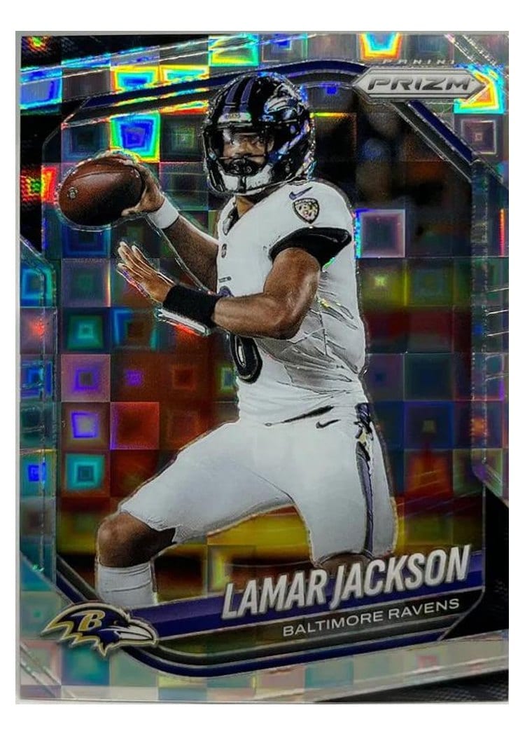2025 Panini Prizm Base Set Lamar Jackson #78 card