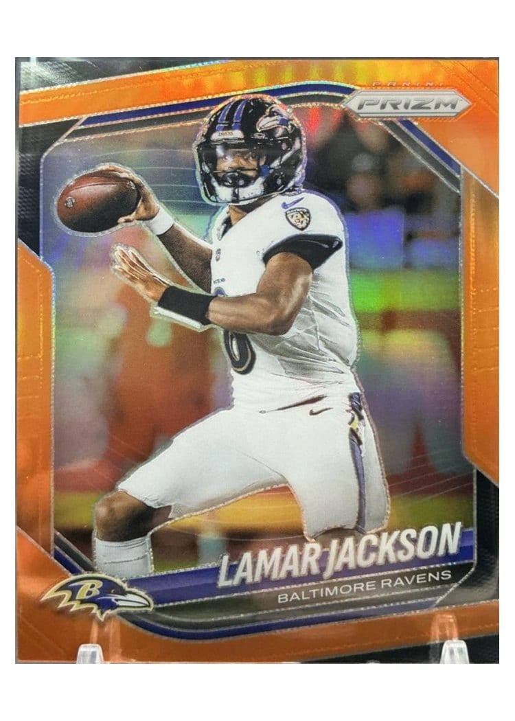 2025 Panini Prizm Base Set Lamar Jackson #78 card