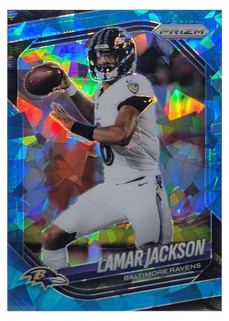 2025 Panini Prizm Base Set Lamar Jackson #78 card