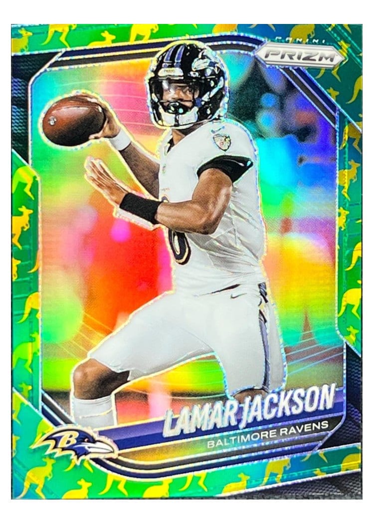 2025 Panini Prizm Base Set Lamar Jackson #78 card