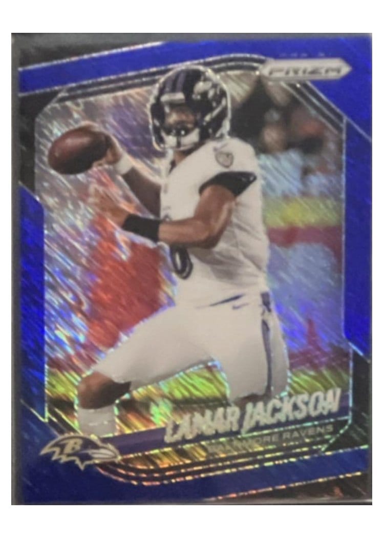2025 Panini Prizm Base Set Lamar Jackson #78 card