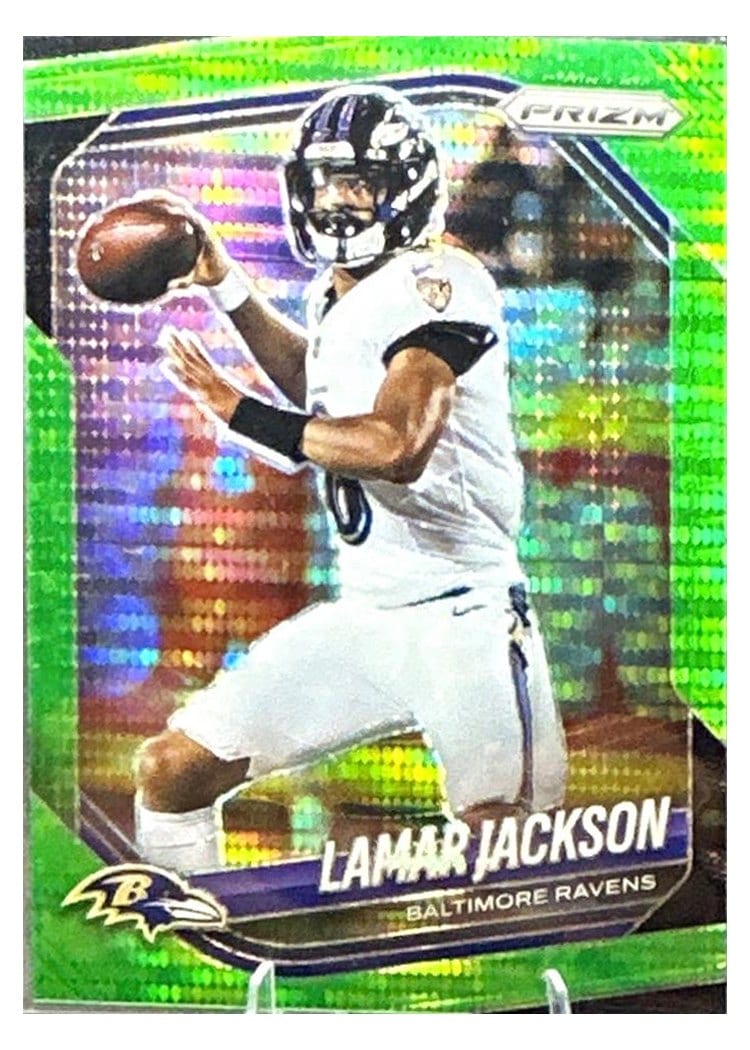 2025 Panini Prizm Base Set Lamar Jackson #78 card