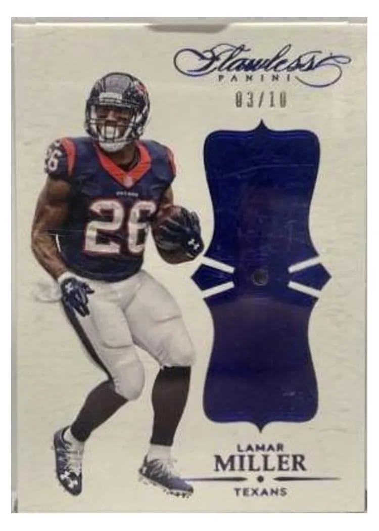 2016 Panini Flawless Lamar Miller #31 card