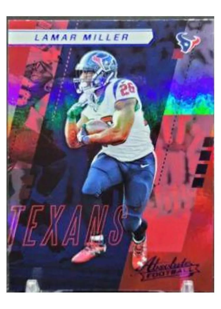 2017 Panini Absolute Lamar Miller #60 card
